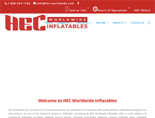 Tablet Screenshot of hec-worldwide.com